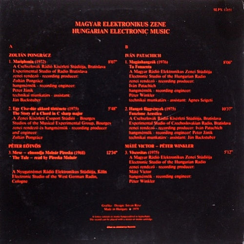 Magyar Elektronikus Zene: Hungarian Electronic Music
